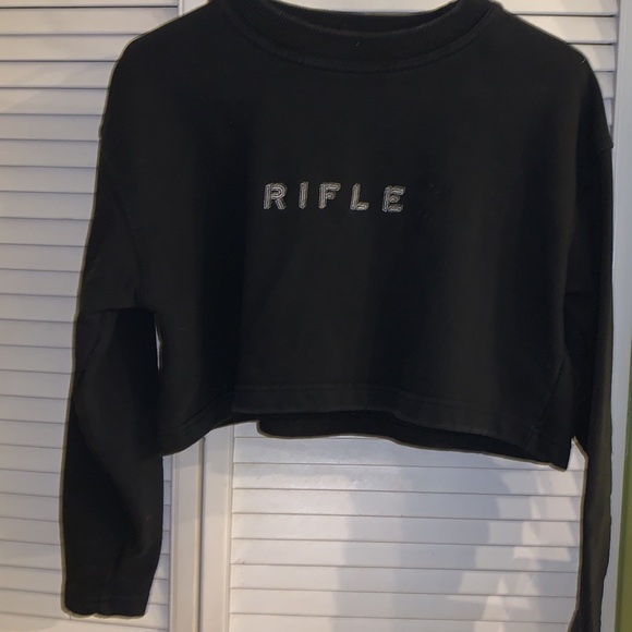 Rifle expression vintage long sleeve crop top size medium - Picture 4 of 7